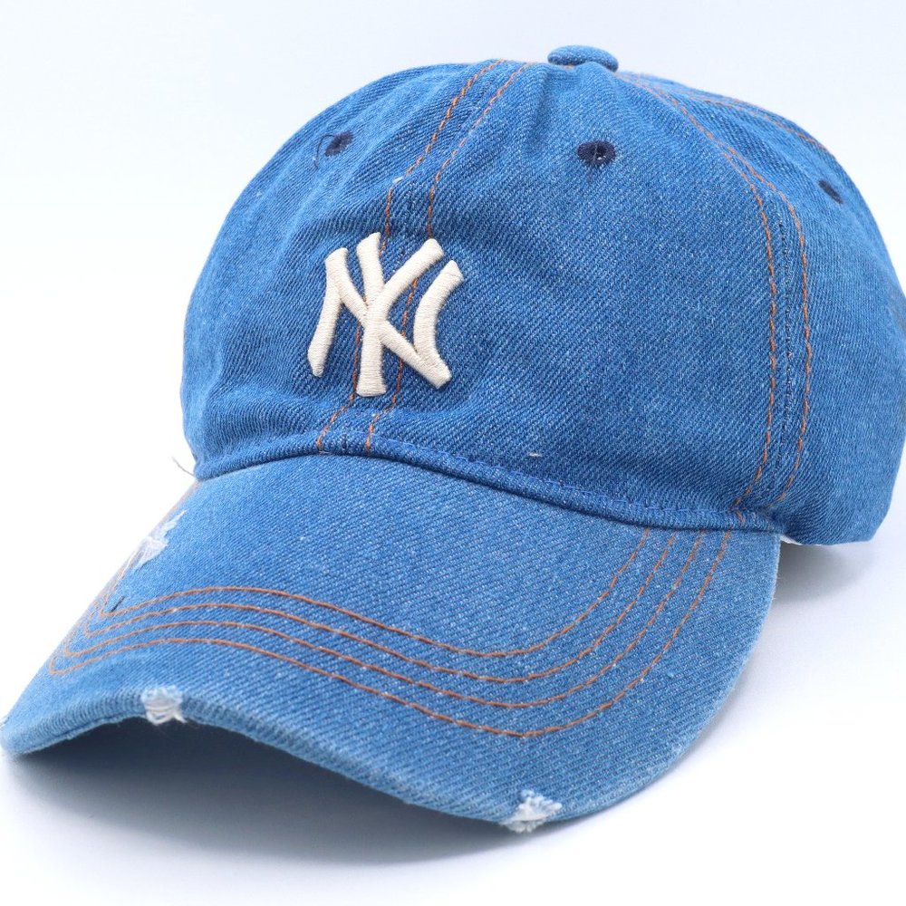 MLB Cap Baseball New York Yankees Dark Denim 50U F 32CP85641-7 Unisex